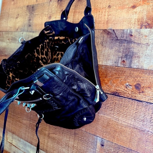 NWT Sam Edelman Marianne Studded Nuit Leather Women\'s Bag main image 12